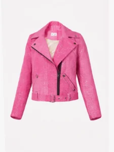 blouson perfecto métallisé - Blouson stylé fait main en France - LUILA