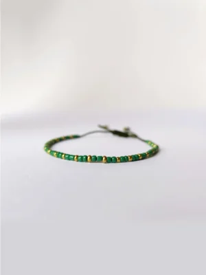 bracelet en perles bohème chic fait main - LUILA