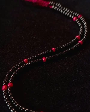 Bracelet pour homme en perles de rocailles - LUILA